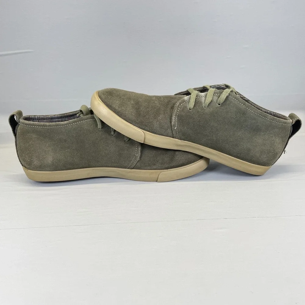 Keen Santa Cruz Shoes Mens Size 13 Olive Green Suede Lace Up Chukka Sneakers